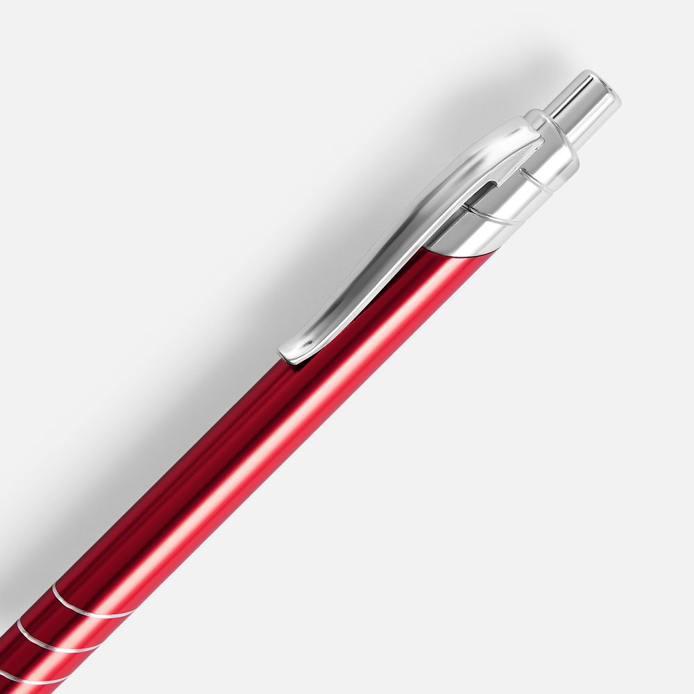 Ручка шариковая Undertone Metallic, красная