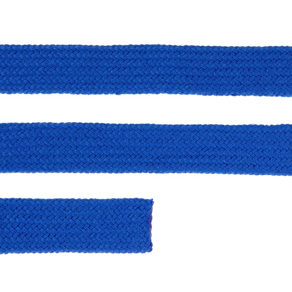 Плоский шнур Cord L, синий, 110 см