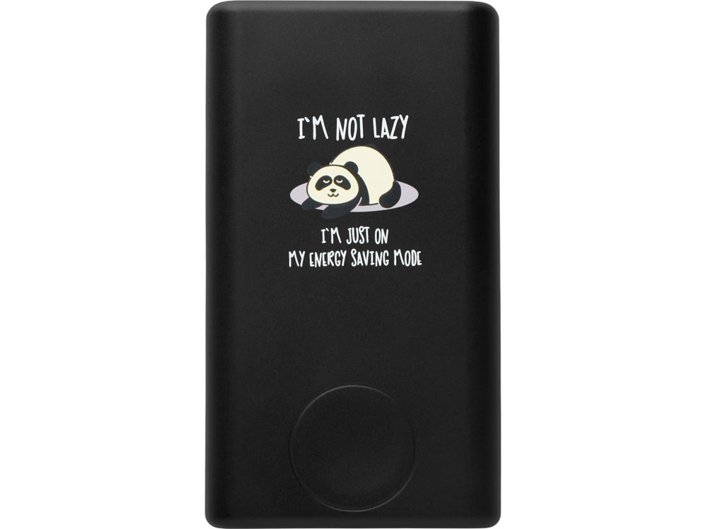 Внешний беспроводной аккумулятор 2-в-1 с функцией зарядки Apple Watch, QC/PD AtomIQ, 10000 мАч с тампопечатью