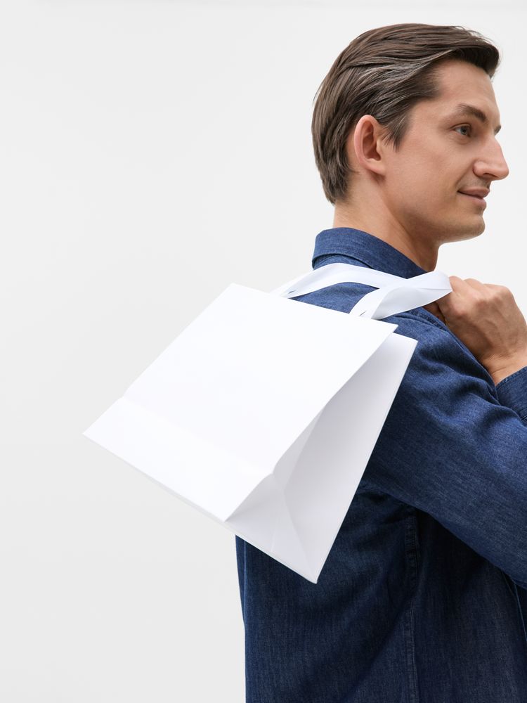 Пакет бумажный Manilla M, белый