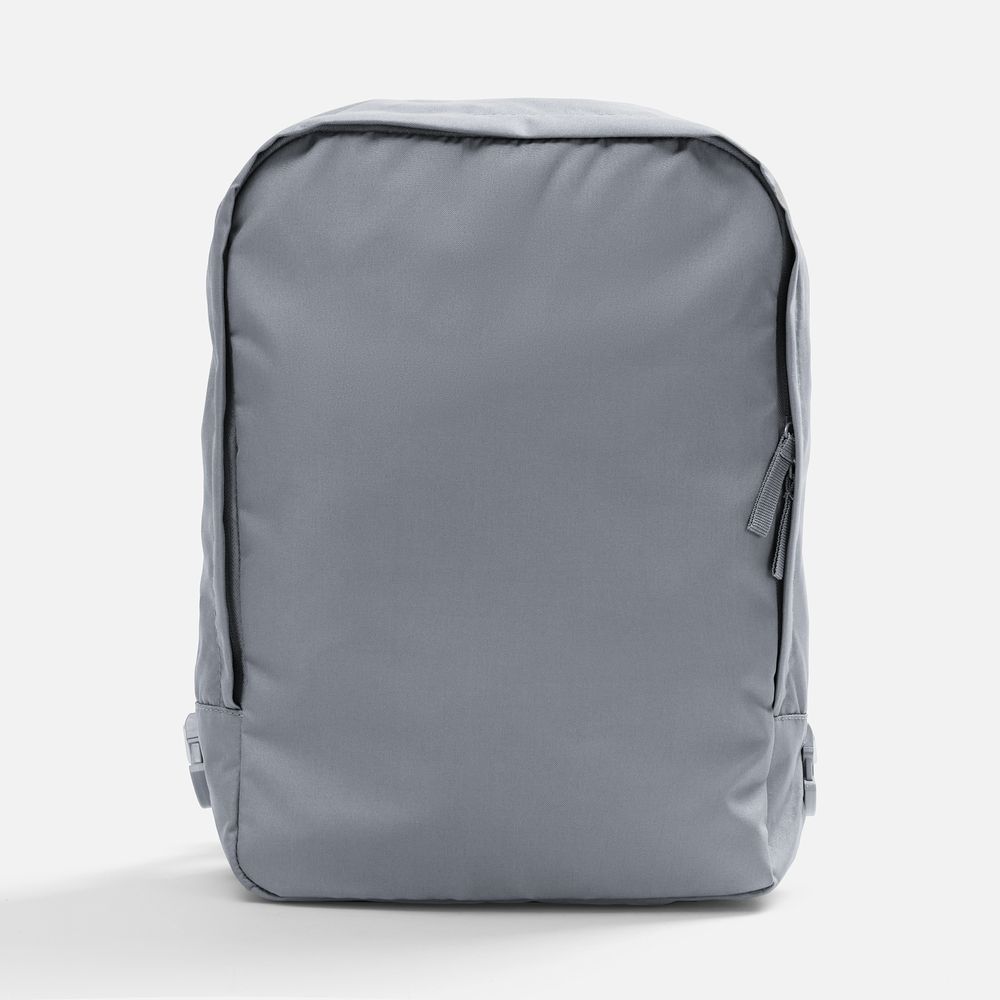 Рюкзак B2, серый с оранжевыми стропами