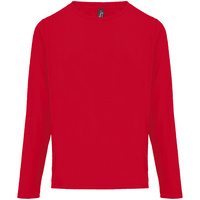 Футболка с длинным рукавом женская Monarch Women, красная, размер XXL