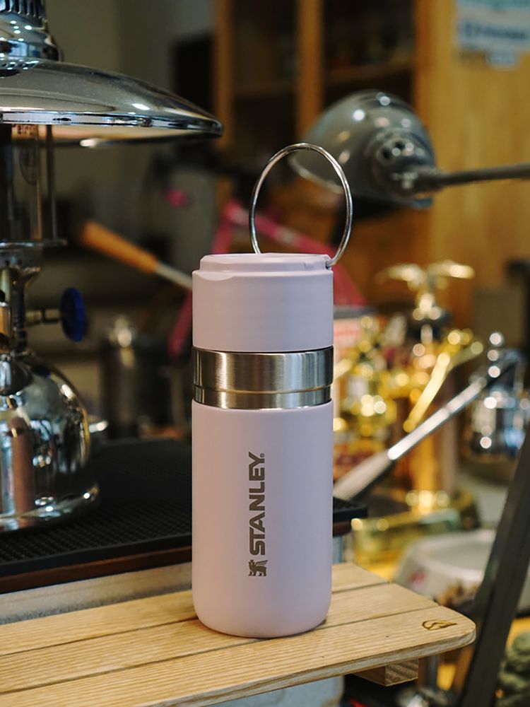 Термобутылка Go Quick Flip 470, розовая