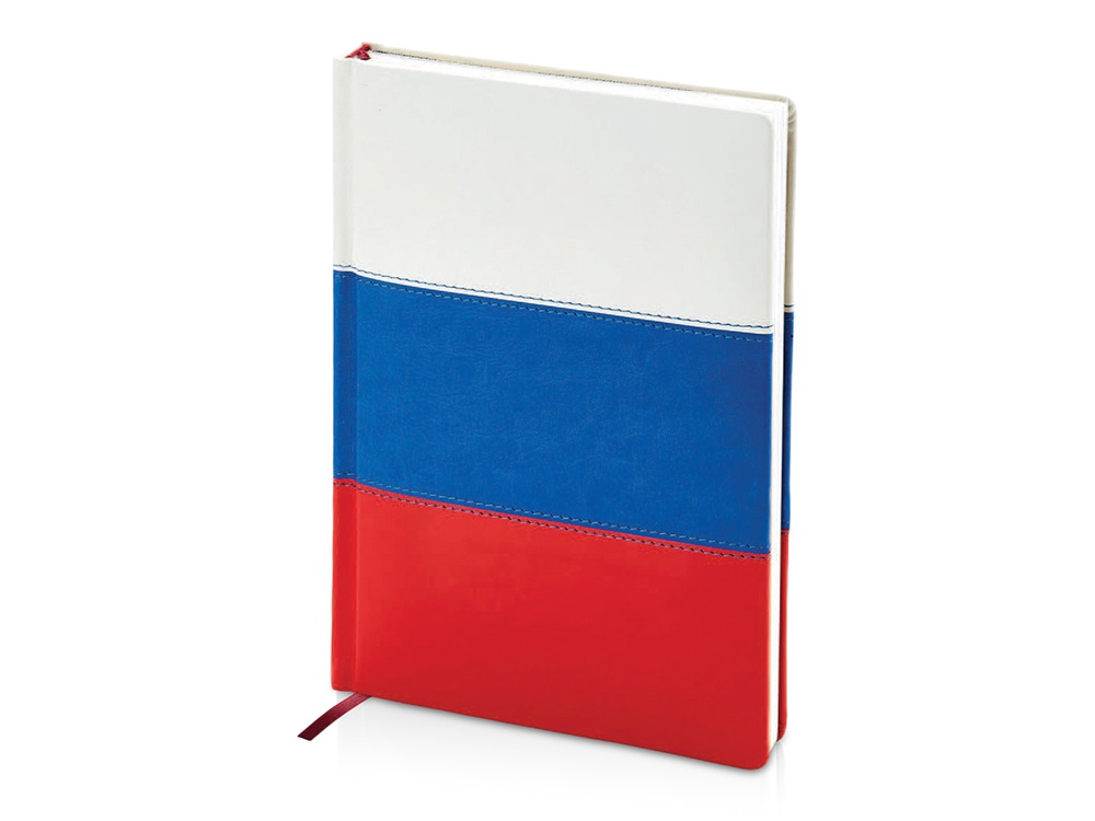 Ежедневник недатированный А5+ Россия. Флаг