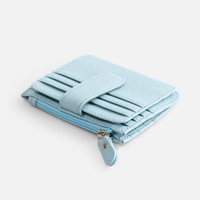 Картхолдер на молнии Unison, голубой