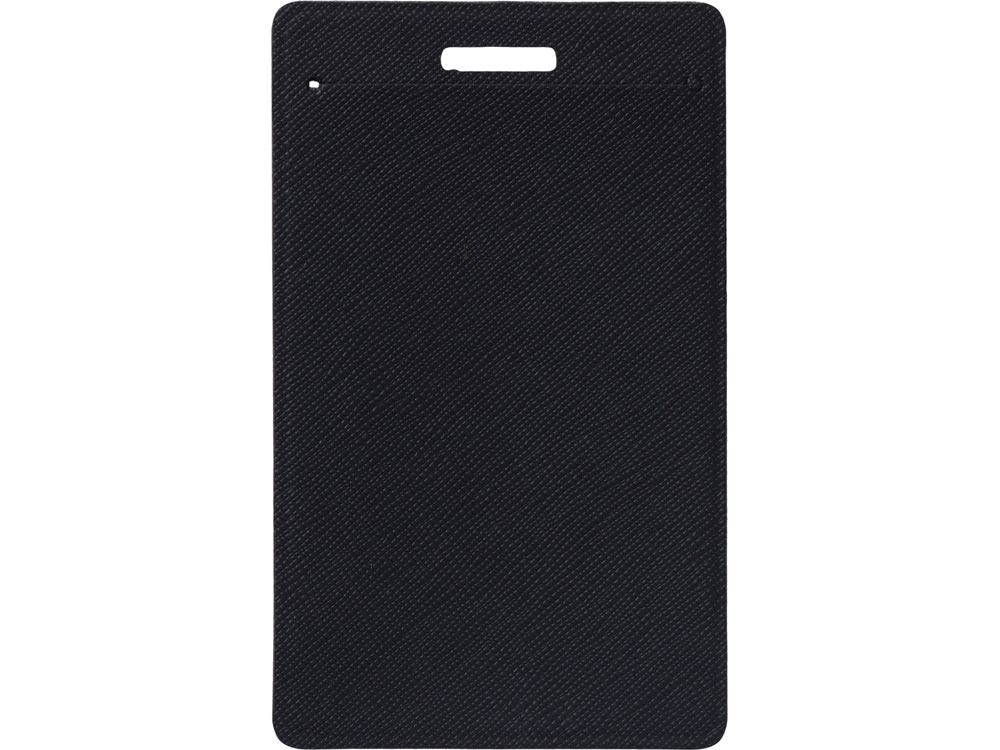 Бейдж с рулеткой-карабин Favor, черный