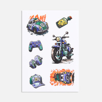 Стикерпак бумажный Thematik, для мужчин