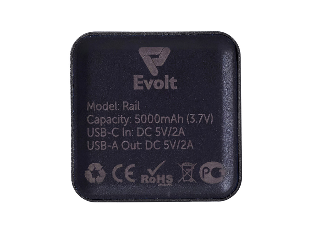 Внешний аккумулятор «Rail» c дисплеем, 5000 mAh