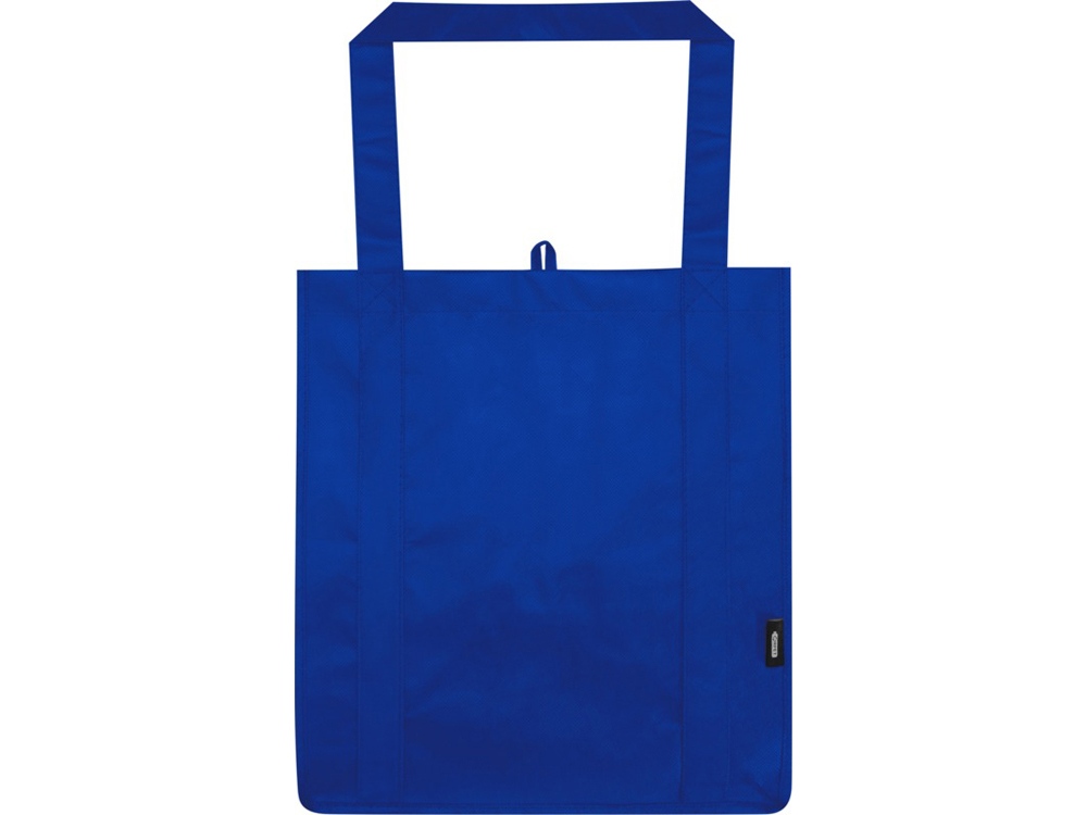 Liberty эко-сумка с прочным днищем объемом 6 л из нетканого материала, переработанного по стандарту GRS, королевский синий