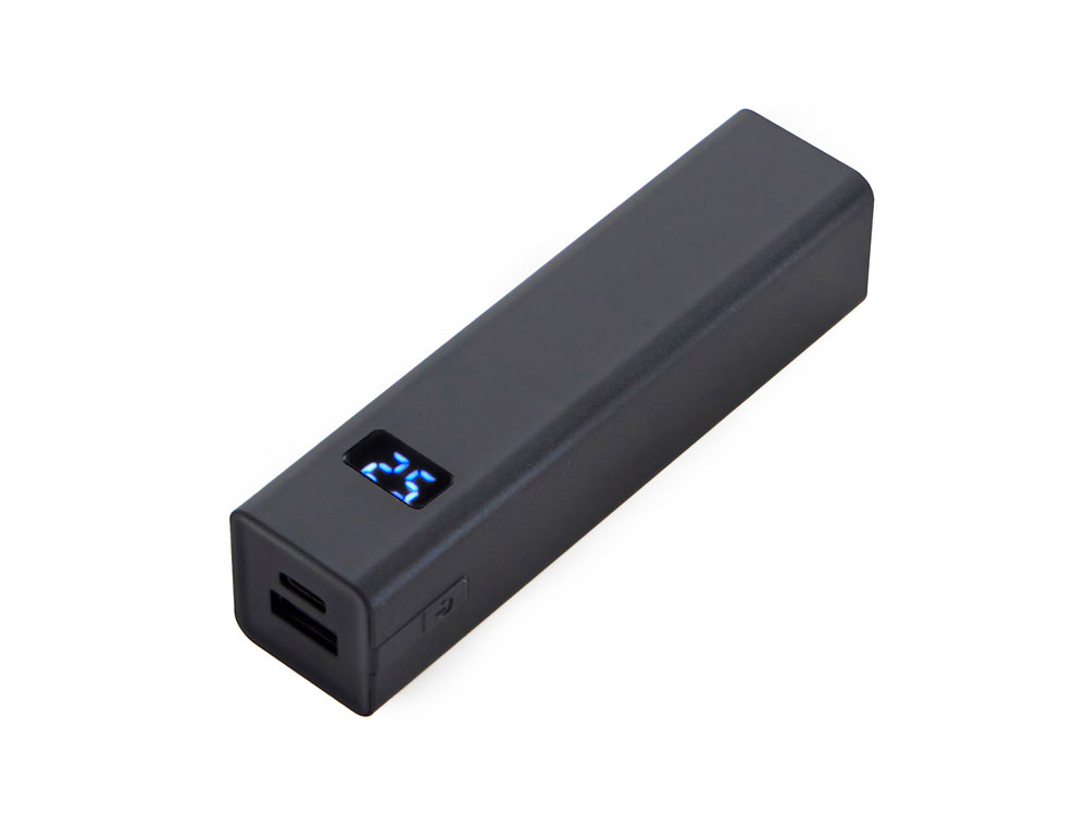 Внешний аккумулятор «Rail» c дисплеем, 5000 mAh