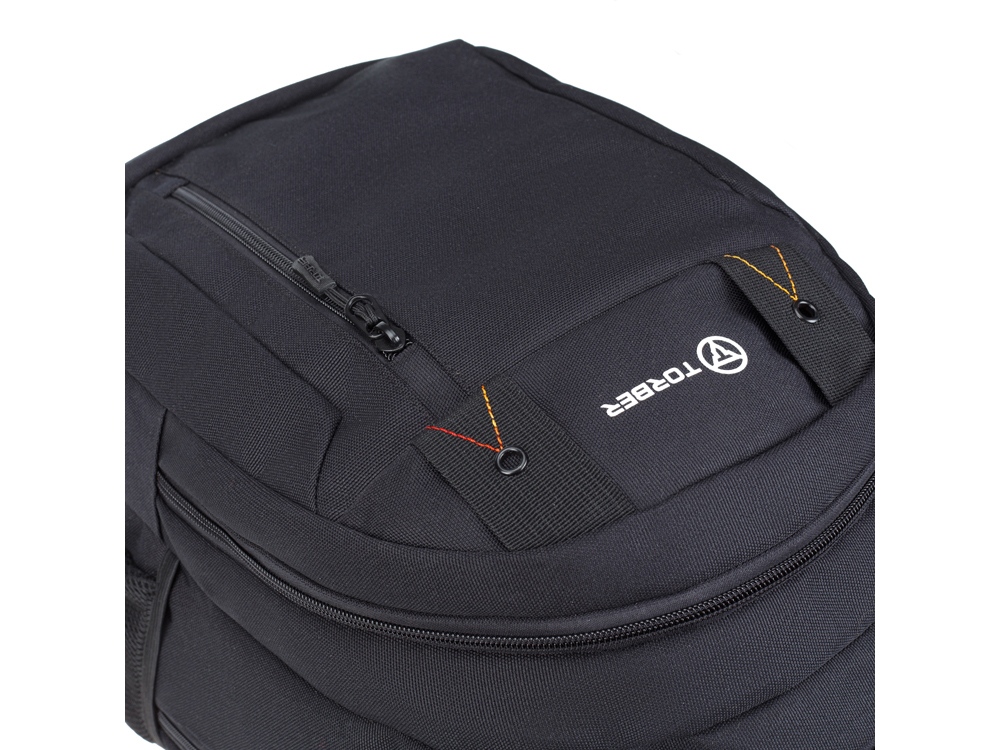 Рюкзак TORBER CLASS X, черный, полиэстер 900D, 45 x 32 x 16 см