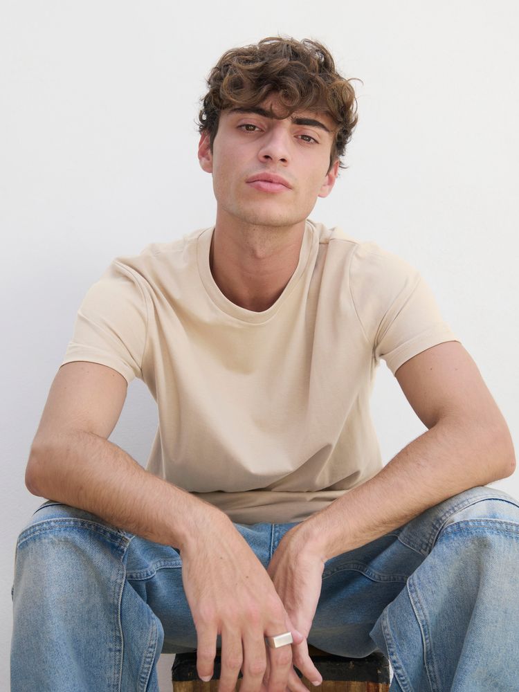 Футболка унисекс Legend, розовая (лососевая)