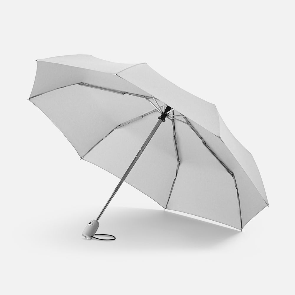 Зонт складной AOC, светло-серый