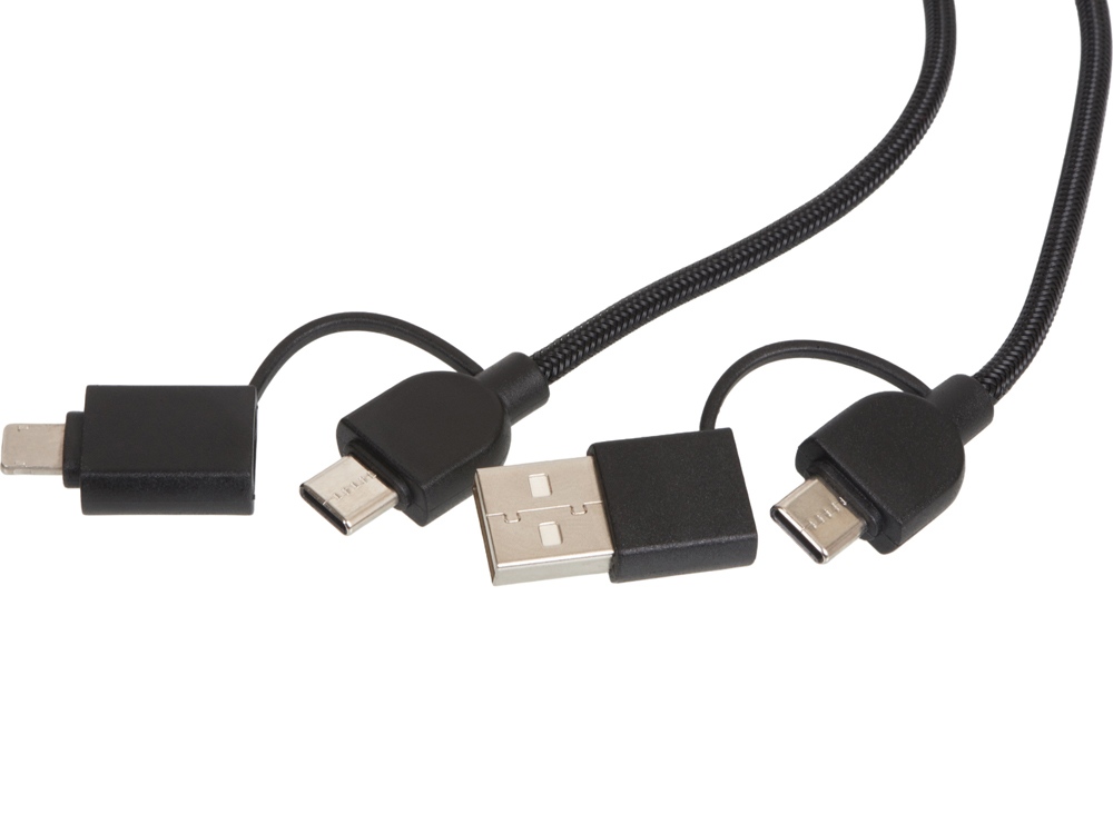 Универсальный зарядный кабель из переработанных ПЭТ и ТПЕ Acalypha, быстрая зарядка 25 Вт