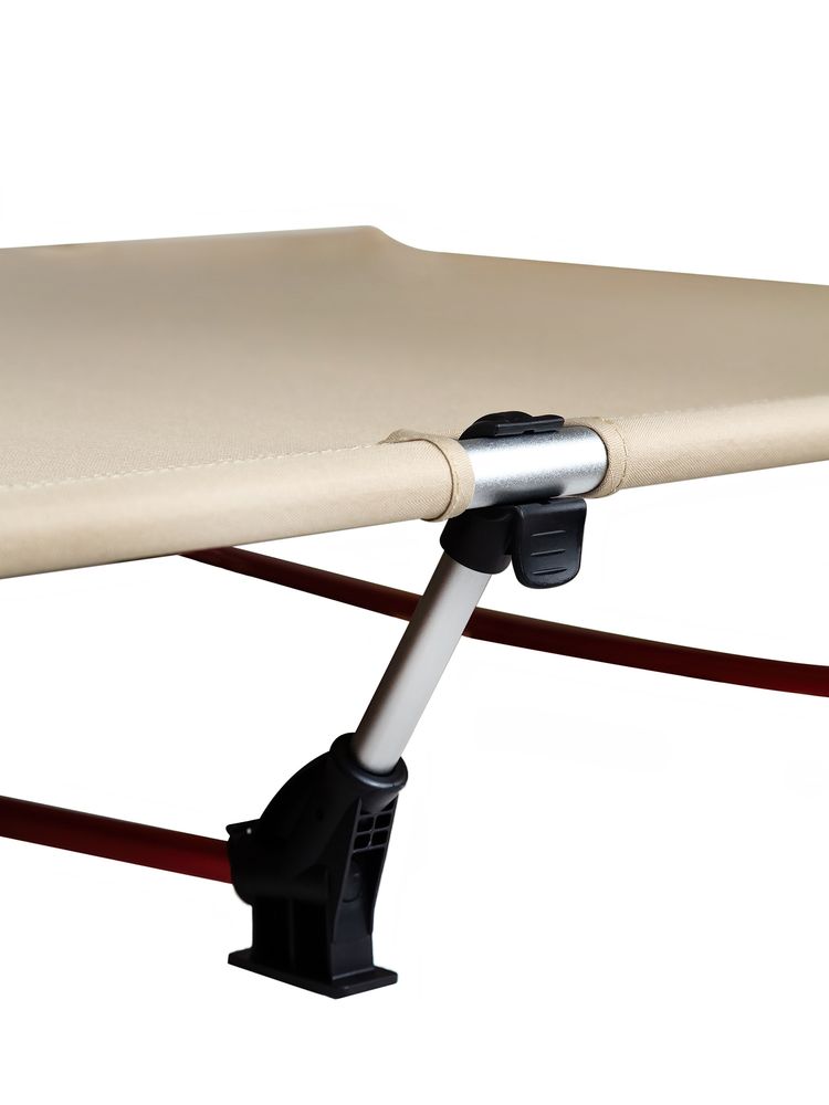 Раскладушка туристическая XJC05, бежевая