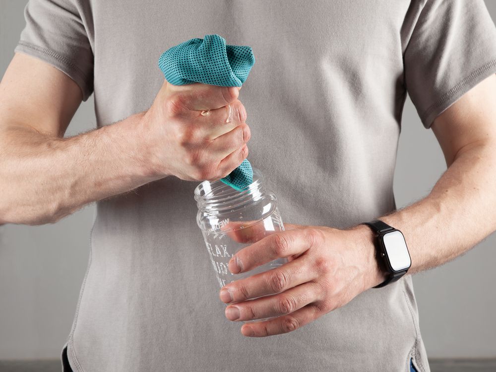 Охлаждающее полотенце Weddell ver.2, голубое