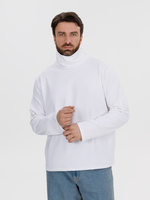 Лонгслив из бифлекса Morfiss, белый, размер XL/XXL