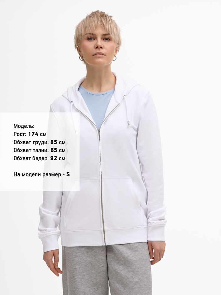 Толстовка унисекс Calipso, белая