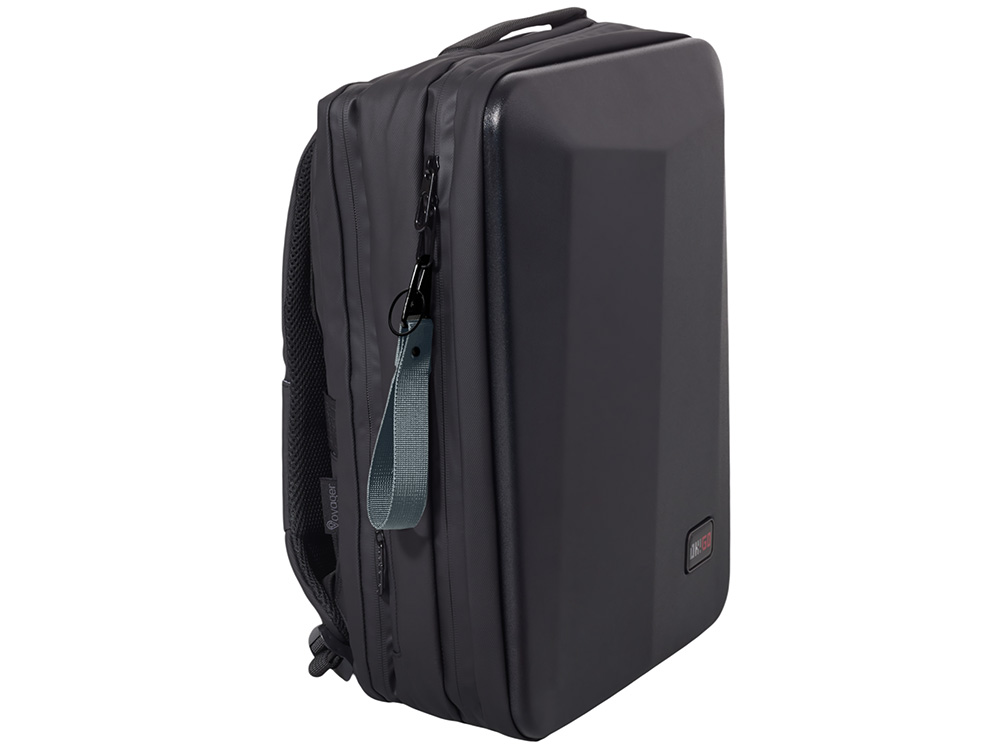 Ремувка Force с усиленным карабином, 2,5 см, серый/черный