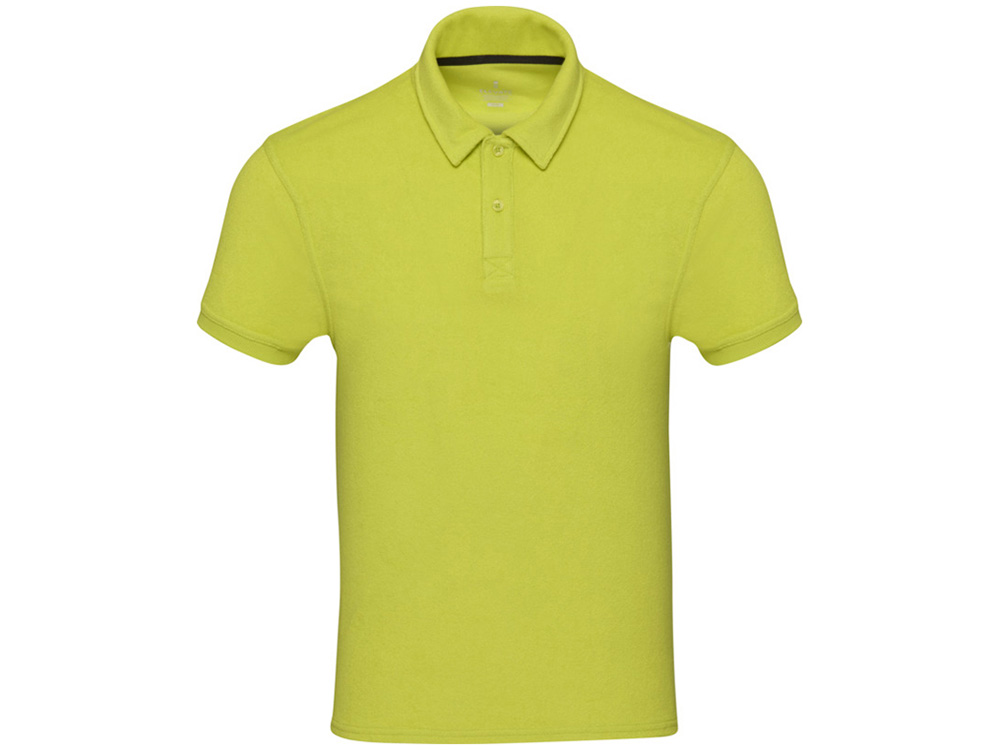 Рубашка поло унисекс Akoya из переработанного махрового материала - Лайм