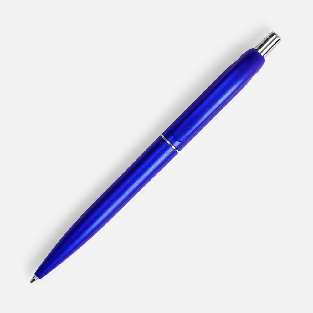 Ручка шариковая Bright Spark, синий металлик