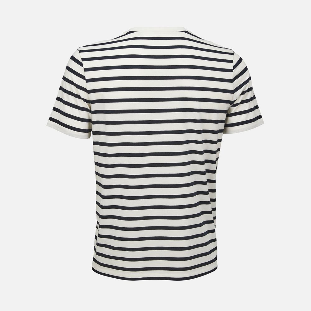 Футболка унисекс Legend, молочно-белая с темно-синим