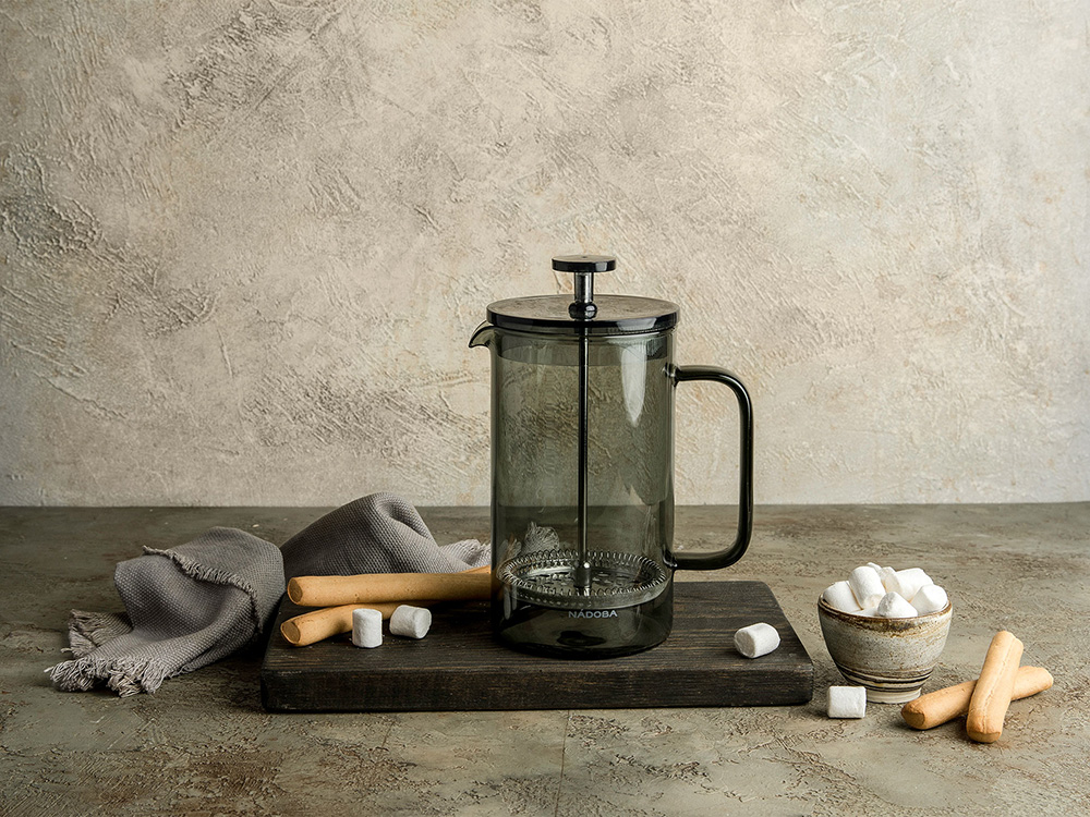 Френч-пресс 0,6 л, NADOBA, серия TOMAŠ