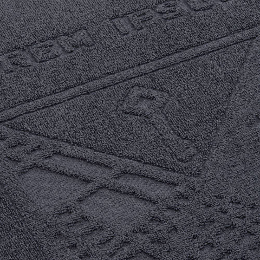 Полотенце на заказ Surpass с рельефным логотипом, большое