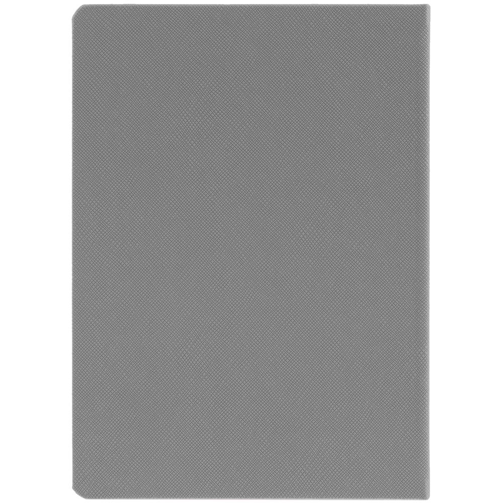 Ежедневник Rubikon на заказ, недатированный серо-синий