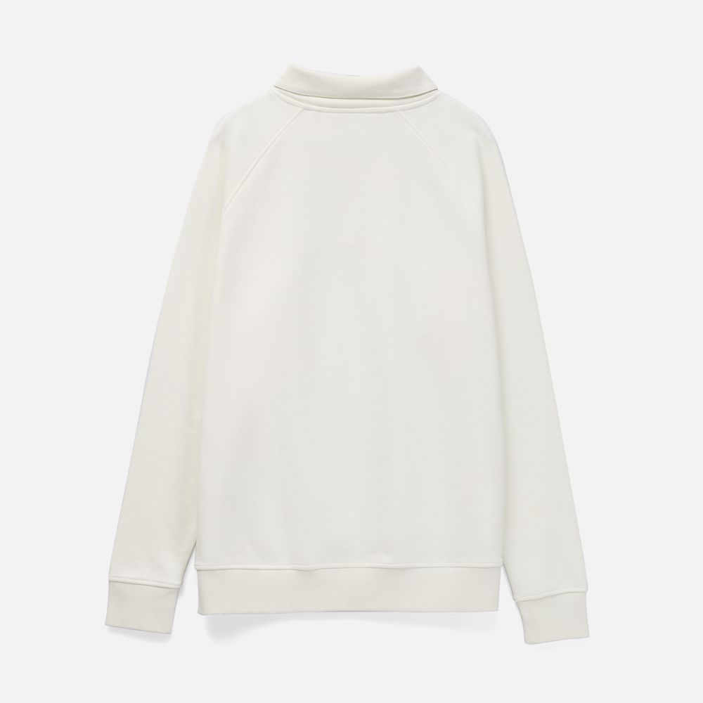 Толстовка унисекс S3, молочно-белая