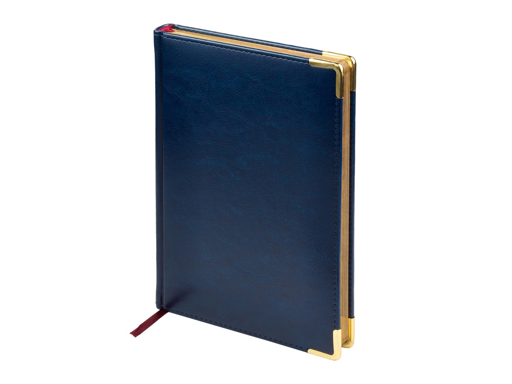 Ежедневник датированный А5 Sidney Nebraska на 2026 год, с золотым срезом и уголками