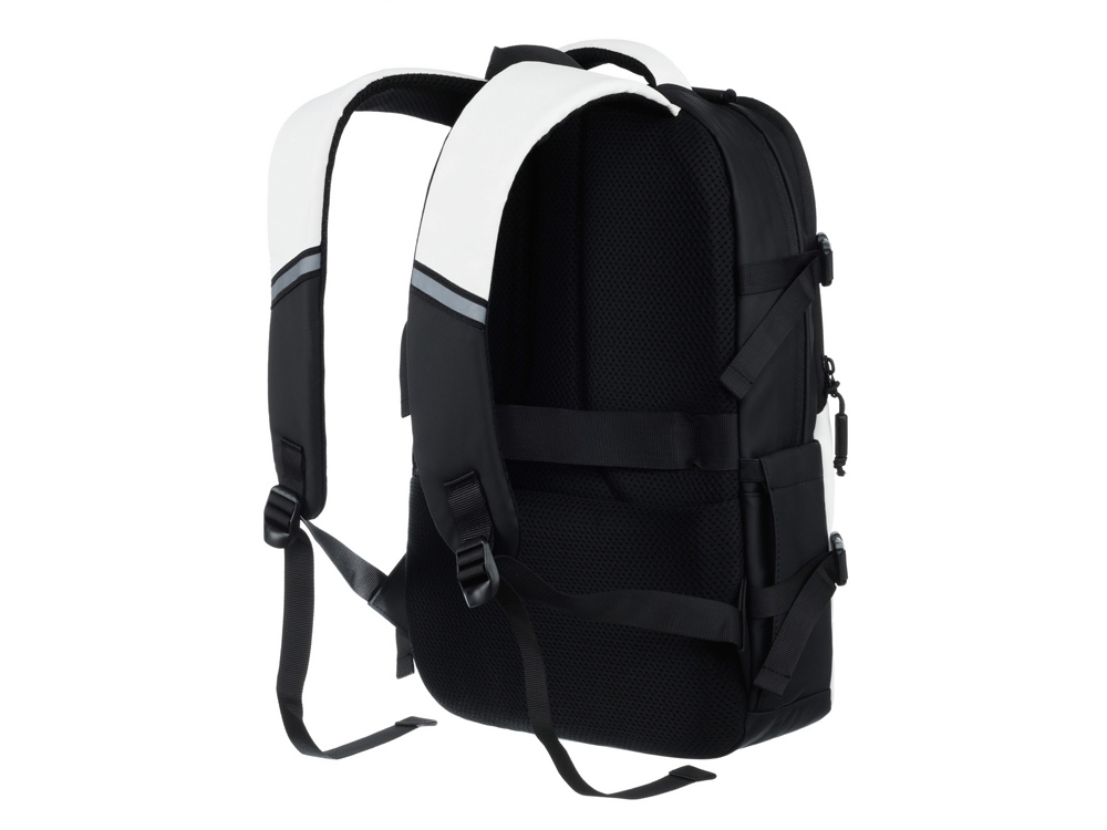 Рюкзак спортивный TORBER Xtreme 18, белый/чёрный, 31 х 12 х 46 см, 17л