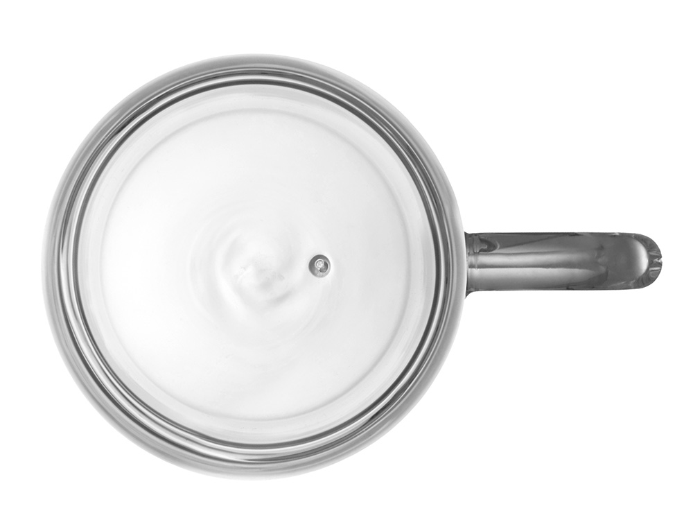 Кружка с двойными стенками с широкой ручкой Fog, прозрачный