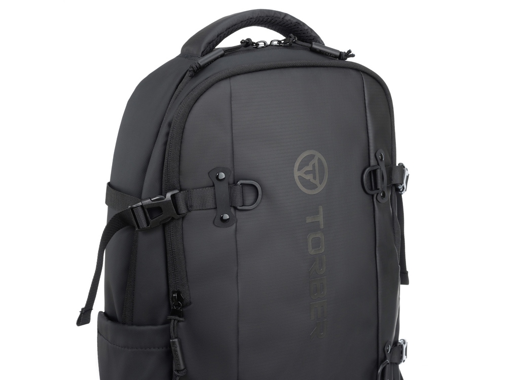 Рюкзак спортивный TORBER Xtreme 18, чёрный, 31 х 12 х 46 см, 17л