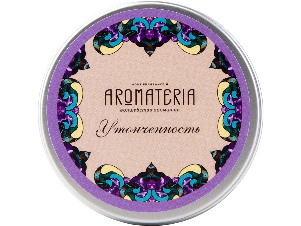 Набор: платок Каменный цветок и свеча Утонченность