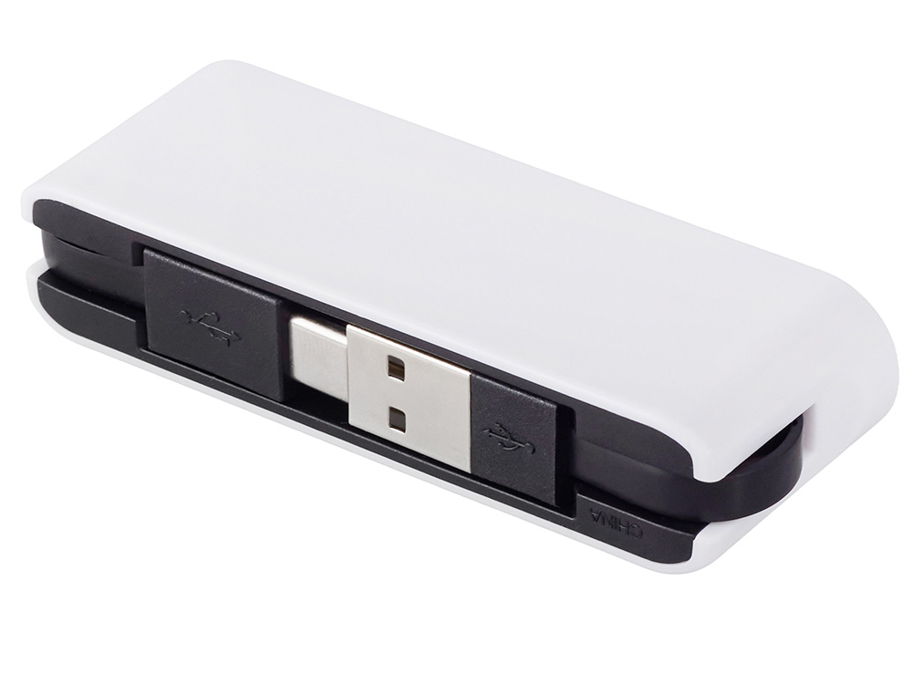 USB-хаб Hubix с коннектором 2-в-1 USB-C и USB-A, 2.0