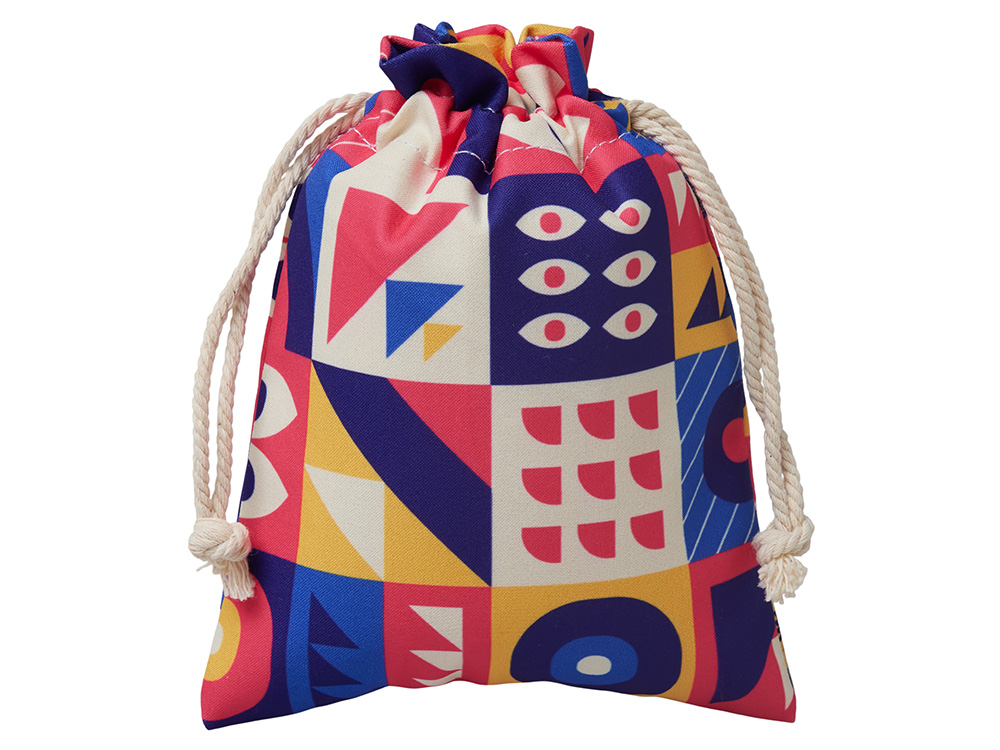 Мешочек подарочный большой с возможностью полноцветной печати