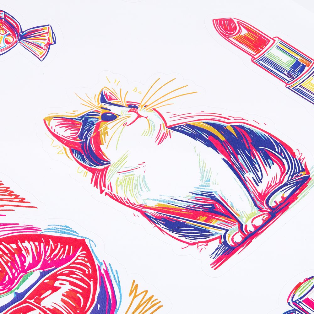 Стикерпак бумажный Thematik, для женщин