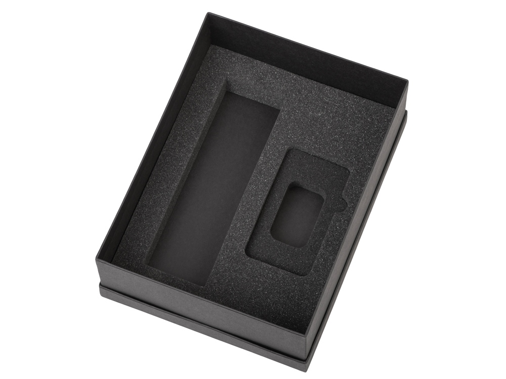 Подарочный набор с термосом и повербанком С1, фиолетовый