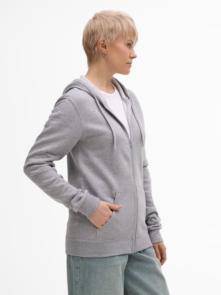 Толстовка унисекс Stone, серый меланж