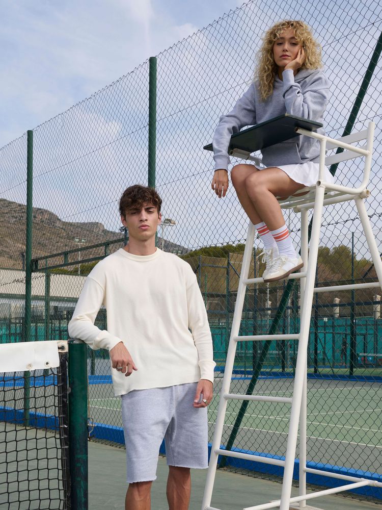 Футболка с длинным рукавом Thermal T, бежевая (неокрашенная)