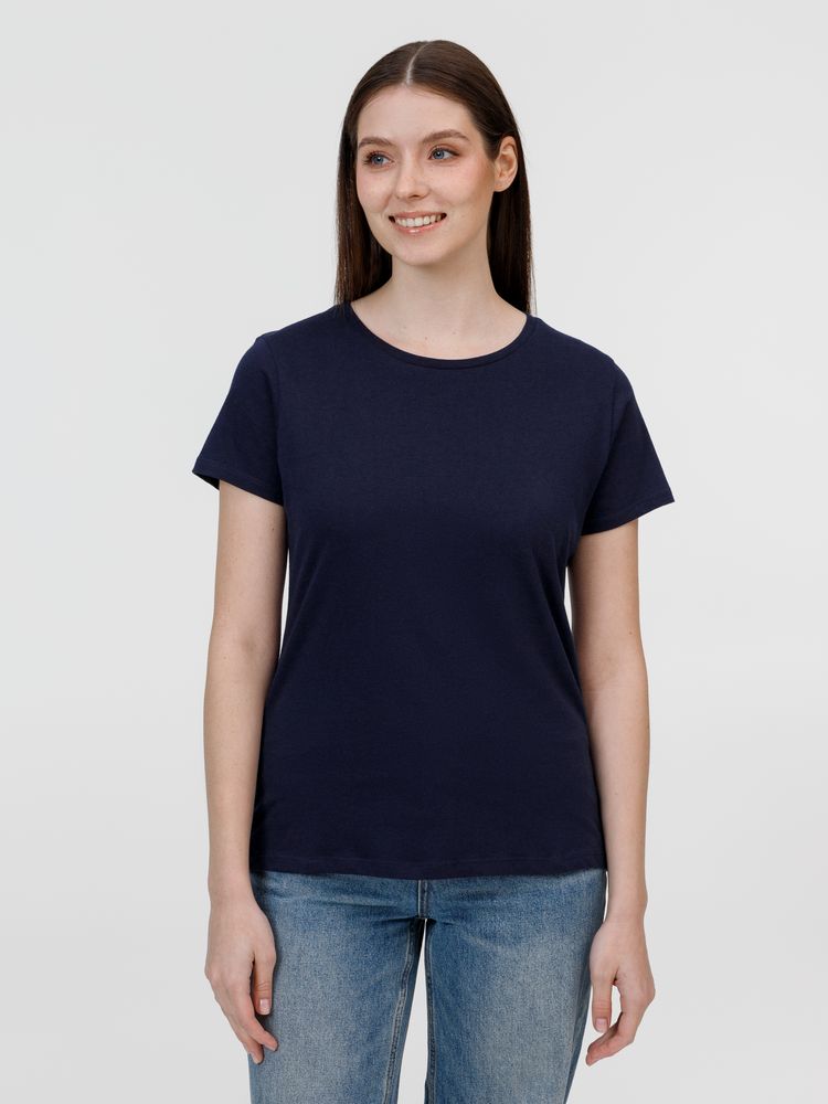 Футболка женская E150, серый меланж