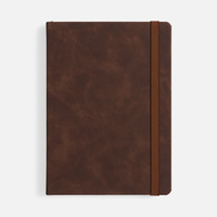 Ежедневник Urban Hard, недатированный, коричневый