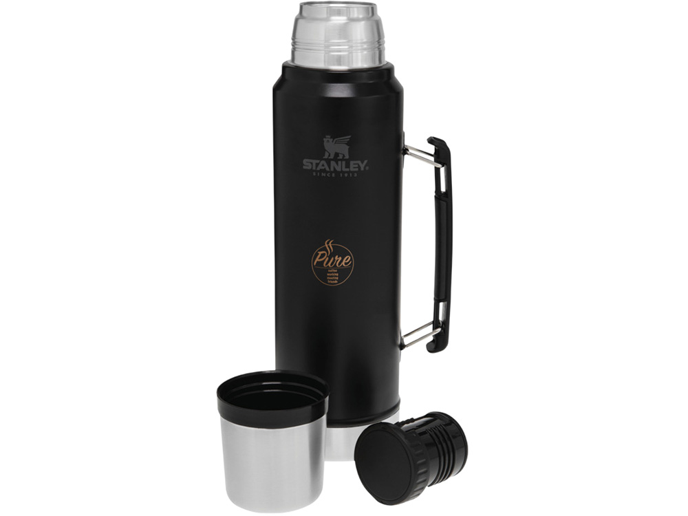 Stanley Classic бутылка объемом 1000 мл - Черный матовый