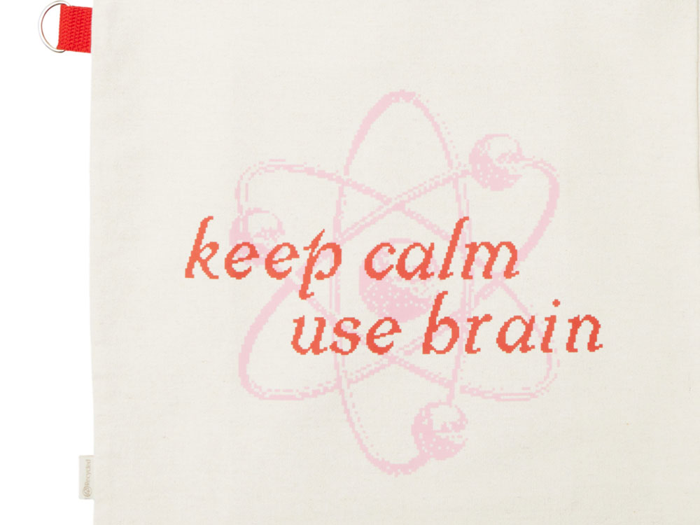 Сумка для покупок Topiс из переработанных материалов с трафаретной печатью