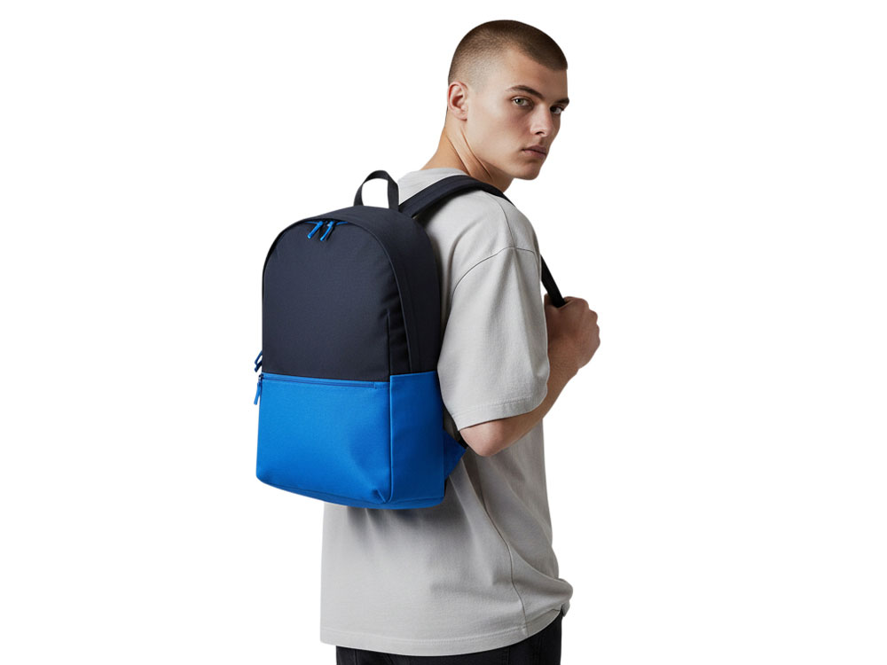 Рюкзак Suburban, черный/синий