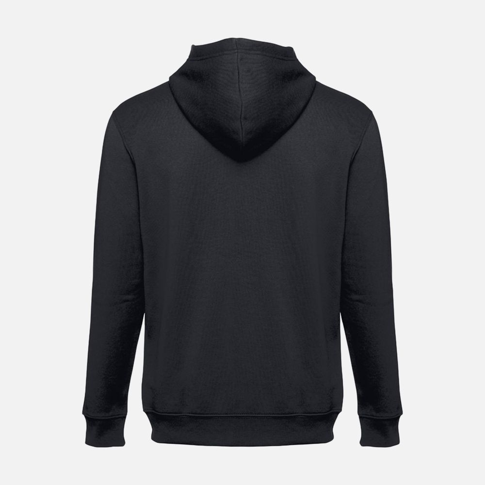 Толстовка мужская на молнии с капюшоном Amsterdam, черная