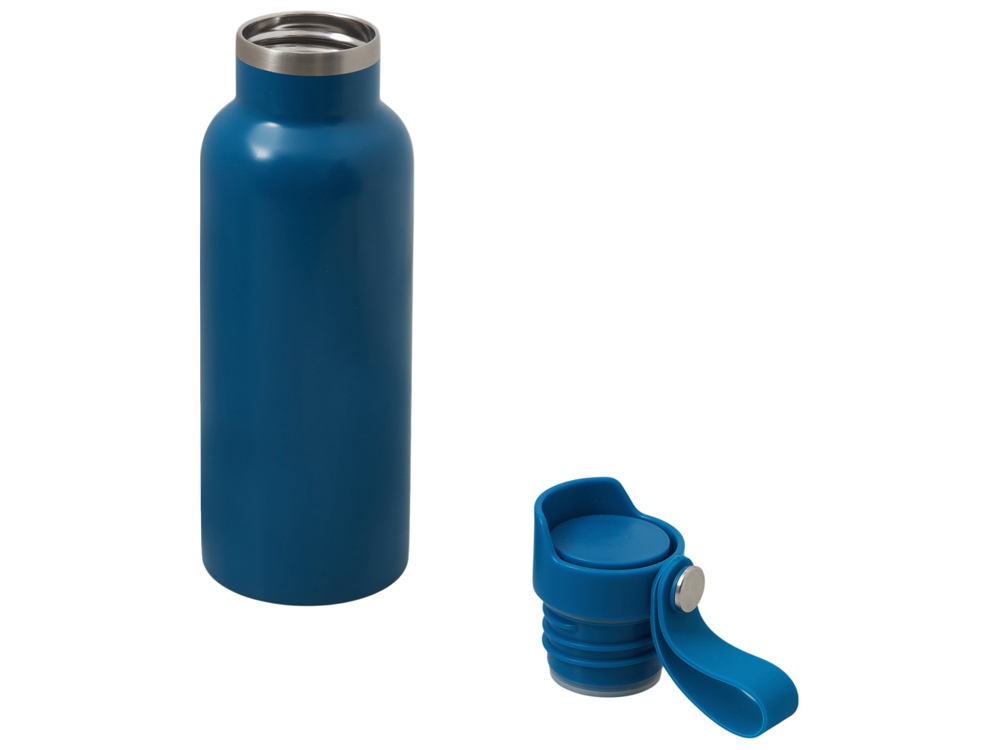 Вакуумная термобутылка Pelican, 500 мл, синий индиго