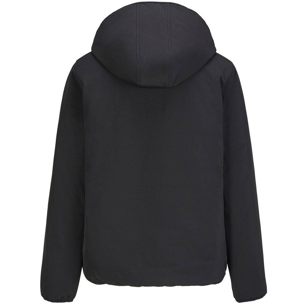 Куртка софтшелл с капюшоном женская Falcon Women, черная