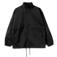 Ветровка из нейлона Surf 210, черная, размер XS